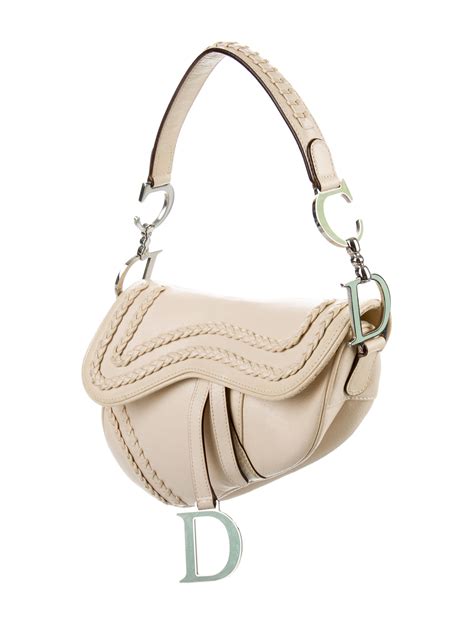 dior saddle bag real real|genuine dior saddlebags.